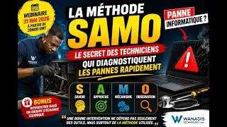 Miniature : LA MÉTHODE SAMO : Le Secret des Techniciens qui Diagnostiquent les Pannes Rapidement