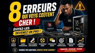 Miniature : Les 8 Erreurs Qui Détruisent les Techniciens Informatiques !