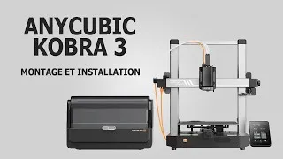 Miniature : ANYCUBIC Kobra 3 - Montage et test | Live Halloween