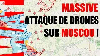 Miniature : Ukraine : Moscou attaquée par des drones, raffinerie en feu et défense antiaérienne dépassée