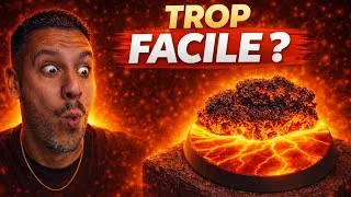 Miniature : Sans Aérographe... ce socle en lave va te SURPRENDRE!