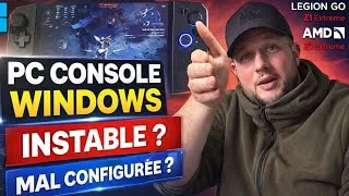 Miniature : PC Console Portable Windows : Instable ou mal configurée ? | Optimisation Legion Go 