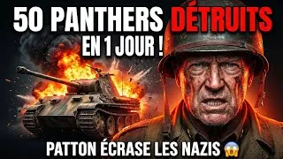 Miniature : 50 Panthers Nazis ANÉANTIS en 1 Journée par Patton 😱 (Histoire Oubliée)