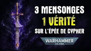 Miniature : Cypher révèle de terribles choses sur L’ÉPÉE  qu'il transporte ! Lore Warhammer 40000 Roman Cypher07