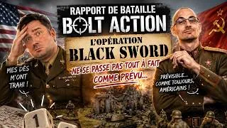 Miniature : Bolt Action -rapport de bataille. L'opération Black Sword ne se passe pas tout à fait comme prévu...