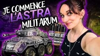Miniature : Je commence l'Astra Militarum | Warhammer 40k