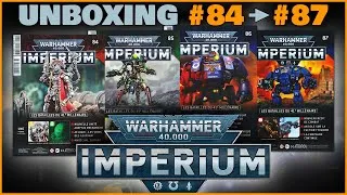 Miniature : Unboxing Warhammer Imperium | numéros 84 à 87