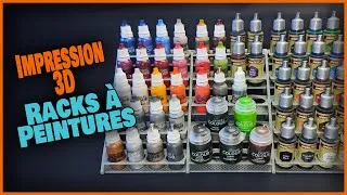 Miniature : Impression 3D de Racks à peinture