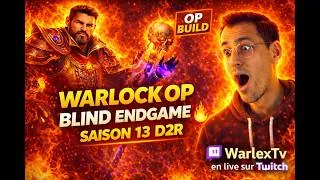 Miniature : BUILD + STUFF ENDGAME WARLOCK FEU OP 🔥 + GAMEPLAY P8 | SAISON 13 D2R (Extrait Live Twitch)