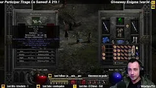 Miniature : 🔥 Le BARBARE +650 MF casse tout ! Berserk Magic Find + Mercenaire OP | Diablo 2 Resurrected