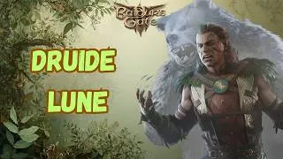 Miniature : Le DRUIDE CERCLE DE LA LUNE | Multiclasse ou non | Guide de Build BG3 Patch 8 Honneur