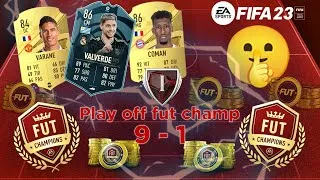 Miniature : Je FAIS 9 - 1 en PLAY OFF FUTCHAMP avec CETTE EQUIPE