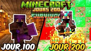 Miniature : J'ai survécu 200 jours sur Minecraft... voilà ce que j'ai accompli
