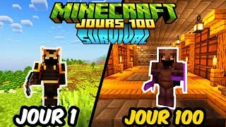 Miniature : 100 Jours en Survie Minecraft… voilà ce qui s’est passé