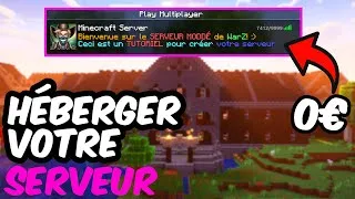 Miniature : HÉBERGER votre SERVEUR Minecraft MODDÉ (GRATUIT) !