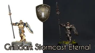 Miniature : Timelapse : Grimdark Stormcast Eternal