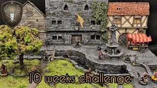 Miniature : I create this giant terrain in 10 weeks! Full project time-lapse (D&D  - Warhammer)