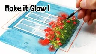 Miniature : How to Make Watercolors GLOW with This Trick!
