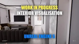 Miniature : Work in progress - Interior Visualisation Interactive - Unreal 5