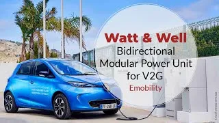 Miniature : Bidirectional Modular Power Unit for Vehicle-To-Grid (V2G) Application