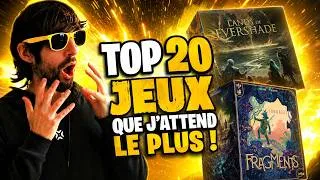 Miniature : TOP 20 JEUX que j'attend le plus ! (Wishlist🤭)