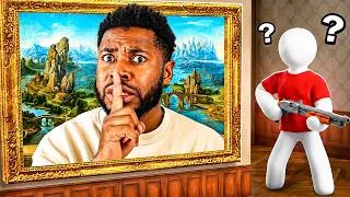 Miniature : Je Me Peins pour GAGNER Ce Cache-Cache Sur ROBLOX !!