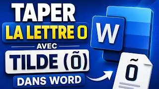 Miniature : Comment Taper La Lettre O Avec Tilde (Õ) Dans Word Facilement ✍️💻
