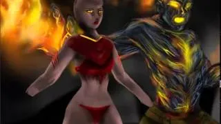 Miniature : [Nonam-SpeedArt]#9- Shyvana X Brand