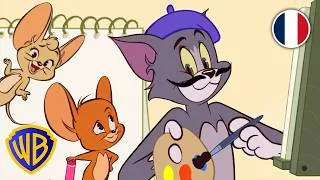 Miniature : Qui dessine le mieux ? 🖍️ Le défi du dessin d'éléphant 🐘| Apprendre avec Tom et Jerry