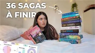 Miniature : On termine TOUTES mes sagas en cours (+36 SAGAS) 😨 | Épisode 8