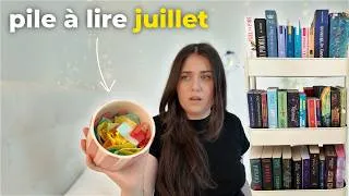 Miniature : On pioche ce que je vais LIRE EN JUILLET🫙⛱ (pile à lire juillet)