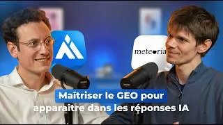 Miniature : AI Corner E16 | Maîtriser le GEO pour apparaître dans les réponses IA