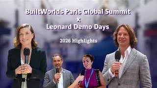 Miniature : Inside the BuiltWorlds Paris Global Summit x Leonard Demo Day 2026