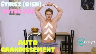 Miniature : L'AUTO-GRANDISSEMENT : Le MEILLEUR exercice de RENFORCEMENT du DOS | Kinésithérapie
