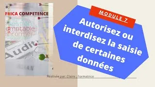 Miniature : Autorisez ou interdisez la saisie de certaines données