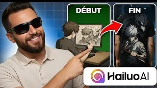 Miniature : J’ai testé Hailuo AI pour créer des pubs vidéo Print on demand… le résultat est fou ! 😱