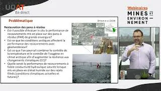 Miniature : 2025 - Bilan de la Chaire industrielle CRSNG-UQAT sur la restauration des sites miniers (10 ans)