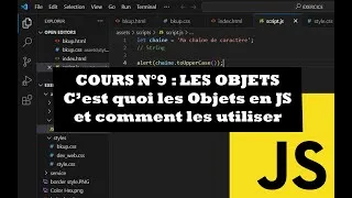 Miniature : #9 Les Objets en JavaScript : c'est quoi et comment sont ils utilisés | Cours de JavaScript