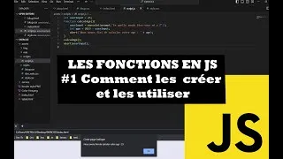 Miniature : #5 Comment Créer et Utiliser une Fonction en JavaScript | Portée des variables | Cours de JavaScript