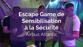 Miniature : Airbus Atlantic : Escape Game de sensibilisation à la sécurité