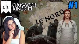 Miniature : ARYA WEEZERIN VA CONQUERIR LE NORD !!❄️ (Crusader Kings Games of Thrones)