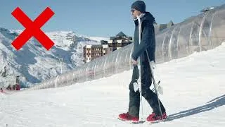 Miniature : How to Carry Skis Properly | Beginner Ski Tip: Correct Grip & Ski Brake Position