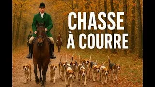 Miniature : Ambiance de Vénerie : La Meute et les Cavaliers sur un Chemin Forestier - chasse à courre