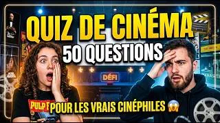 Miniature : QUIZ de CINÉMA 🧠 50 QUESTIONS pour les VRAIS CINÉPHILES #quiz #culture #cinéma