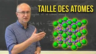 Miniature : Comment peut-on connaître avec précision la taille des atomes ?