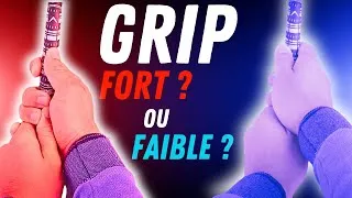 Miniature : Quel est le meilleur grip au golf ? Grip fort vs. Grip faible - Guide complet