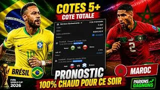 Miniature : 🚨 URGENT : 🏆Coupe du Monde 2026 – Cote 5 pour ce soir, ne rate pas ça !