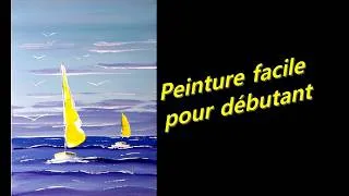 Miniature : Tutoriel peinture acrylique facile