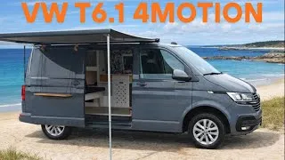 Miniature : Un van aménagé en hiver : VW T6.1 4motion