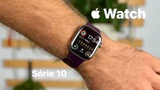 Miniature : Apple Watch serie 10 (46 mm GPS + Cellular) Titane Naturel Bracelet Sport - Unboxing ASMR